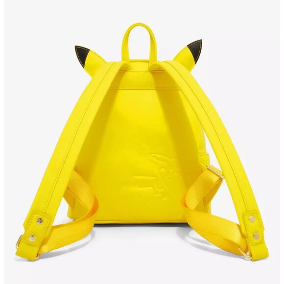 NWT Loungefly Pokémon Pikachu Minimalist Figural Mini Backpack - Picture 2 of 4